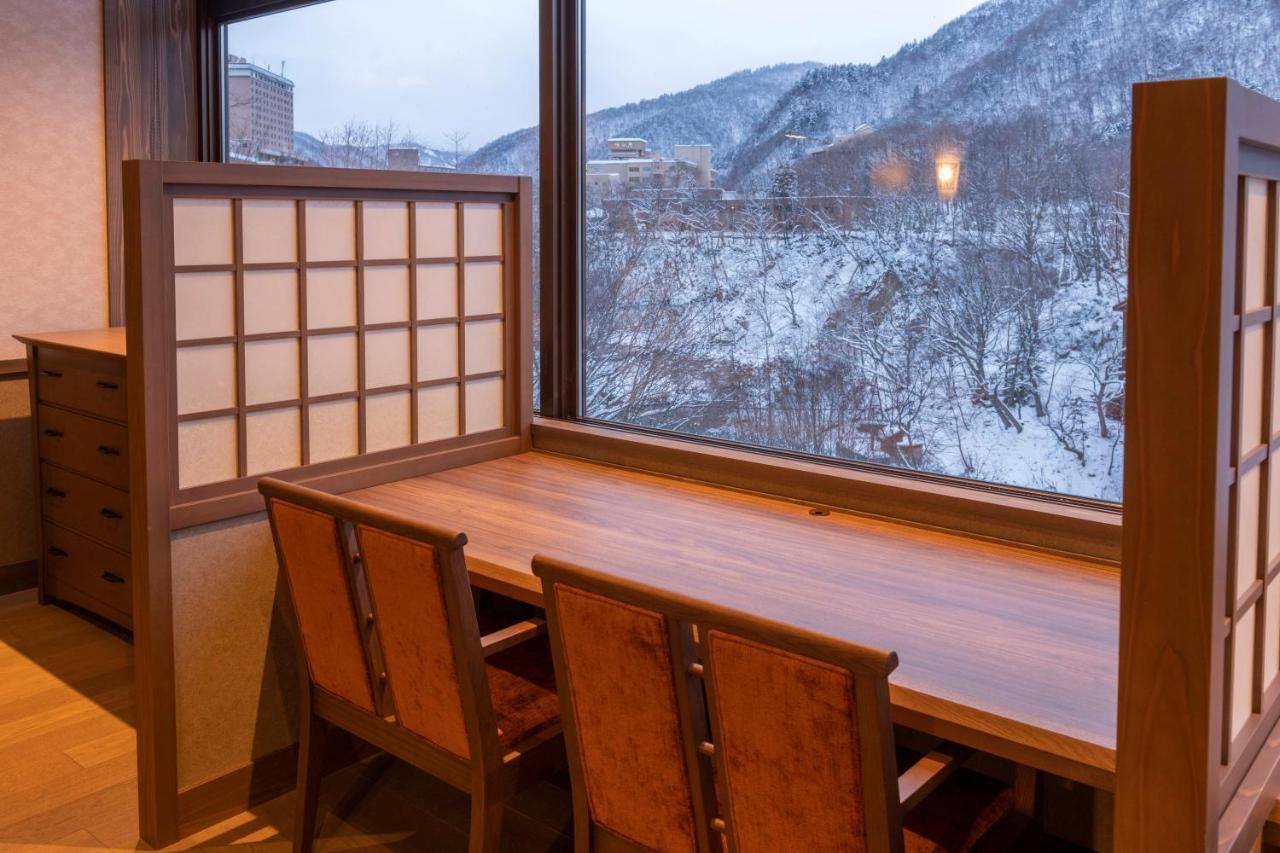 فندق Jozankei Onsen Yurakusoan سابورو المظهر الخارجي الصورة