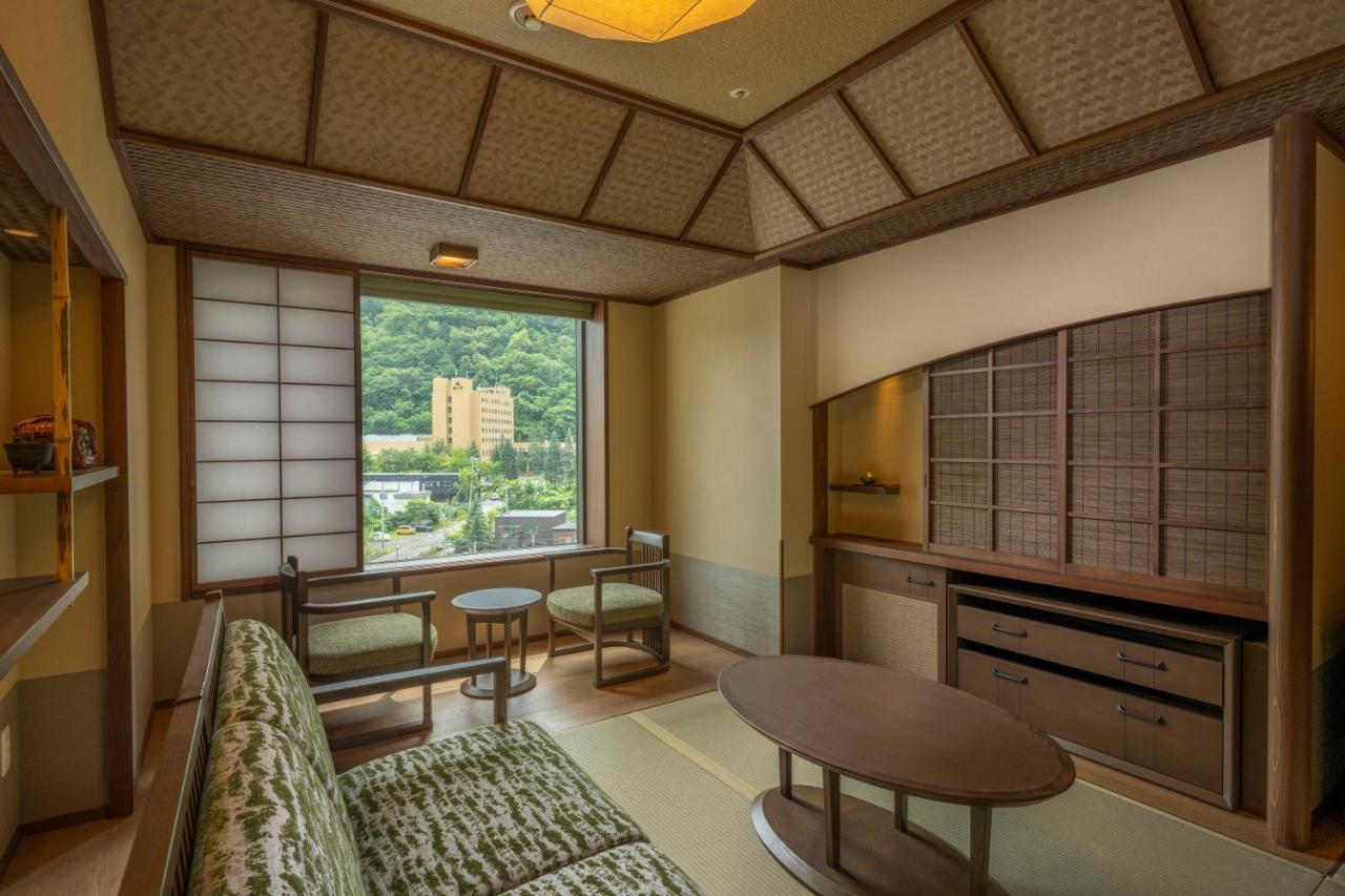 فندق Jozankei Onsen Yurakusoan سابورو المظهر الخارجي الصورة