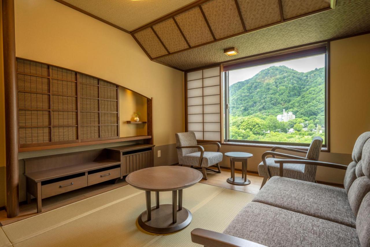 فندق Jozankei Onsen Yurakusoan سابورو المظهر الخارجي الصورة