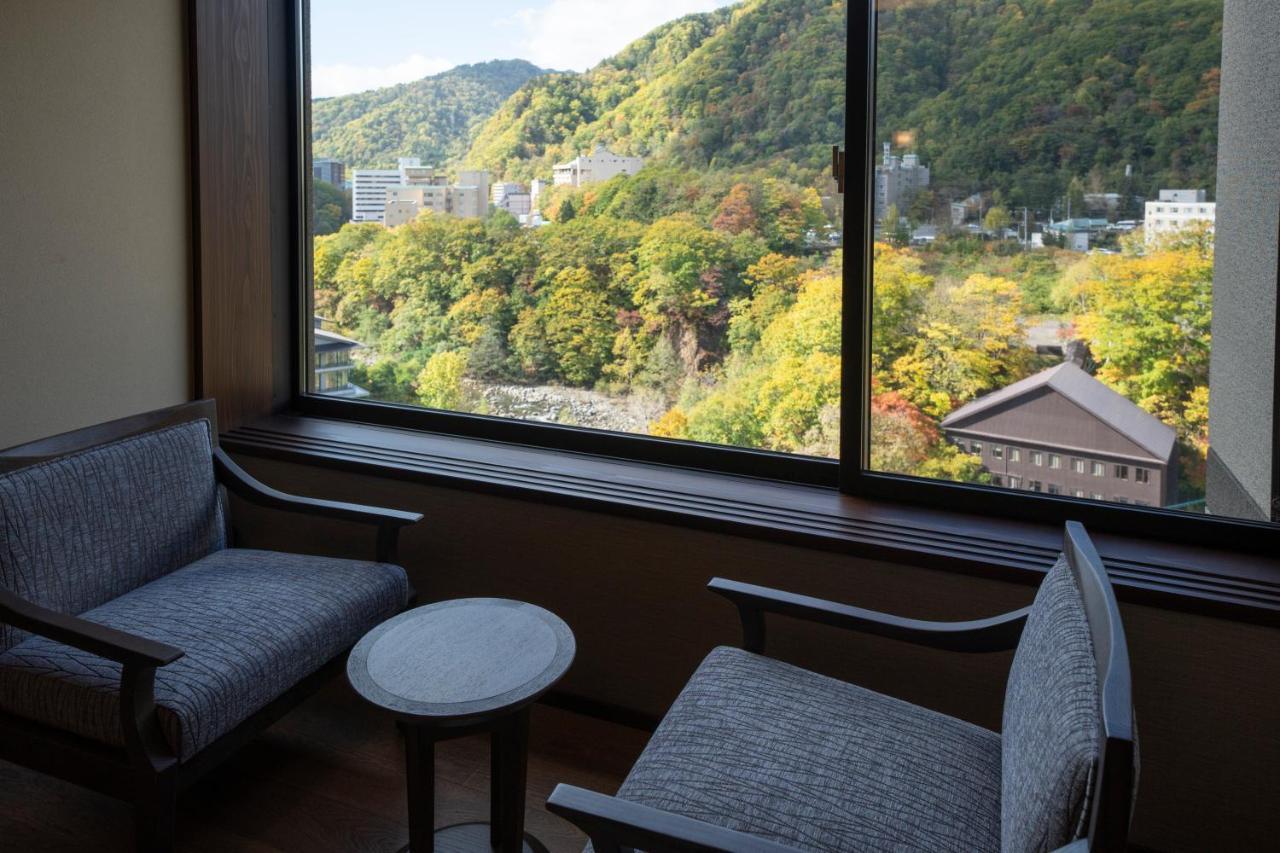 فندق Jozankei Onsen Yurakusoan سابورو المظهر الخارجي الصورة