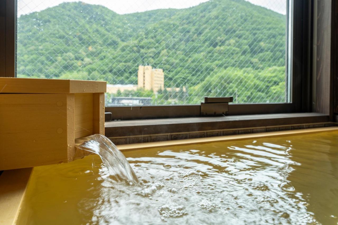 فندق Jozankei Onsen Yurakusoan سابورو المظهر الخارجي الصورة