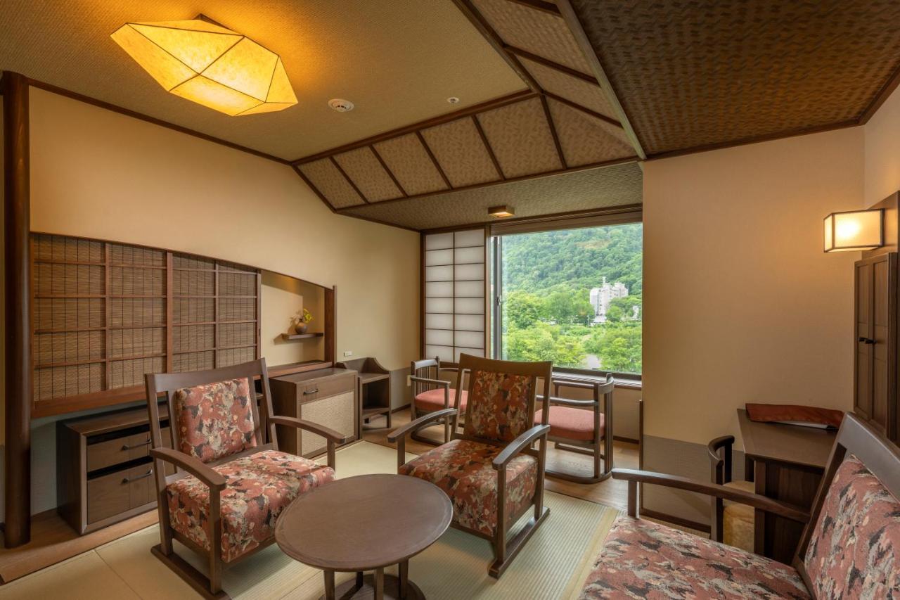 فندق Jozankei Onsen Yurakusoan سابورو المظهر الخارجي الصورة