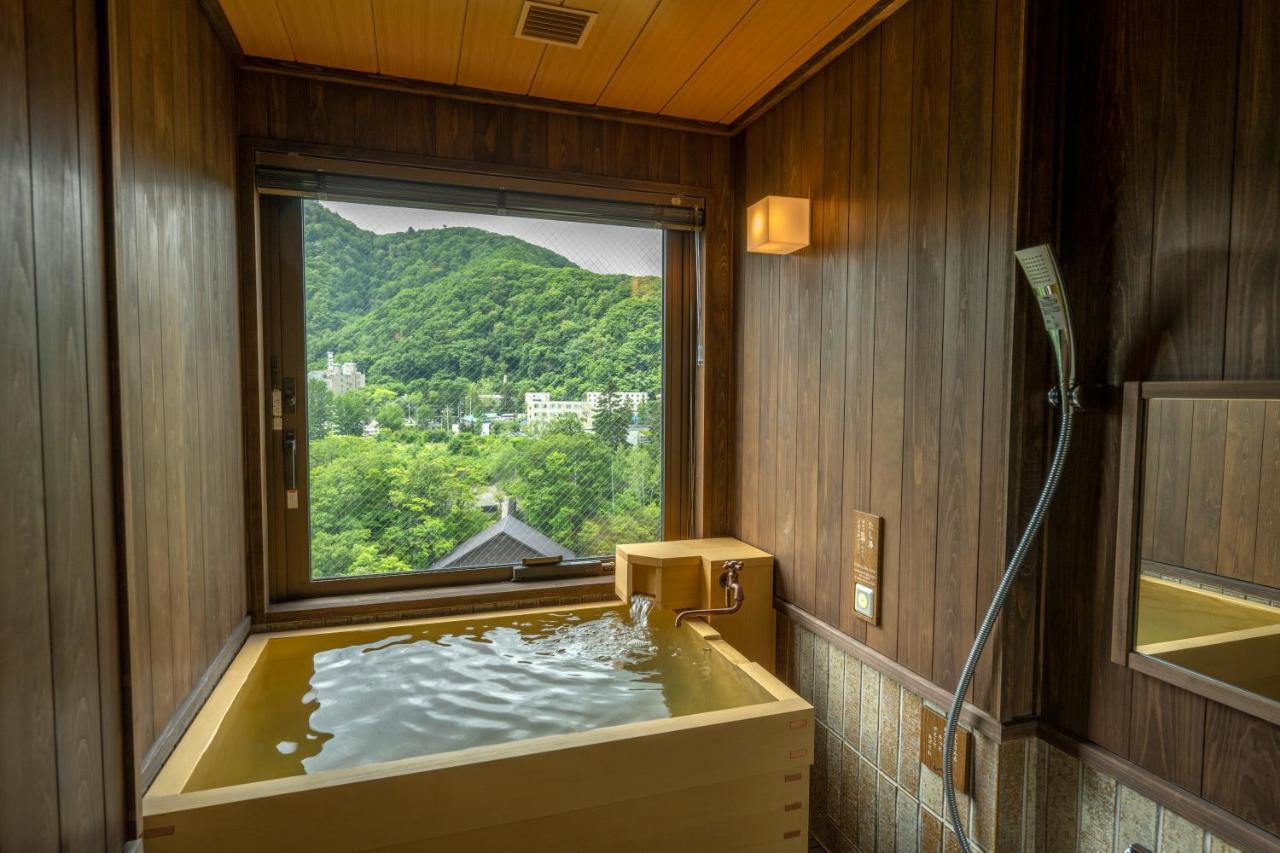 فندق Jozankei Onsen Yurakusoan سابورو المظهر الخارجي الصورة