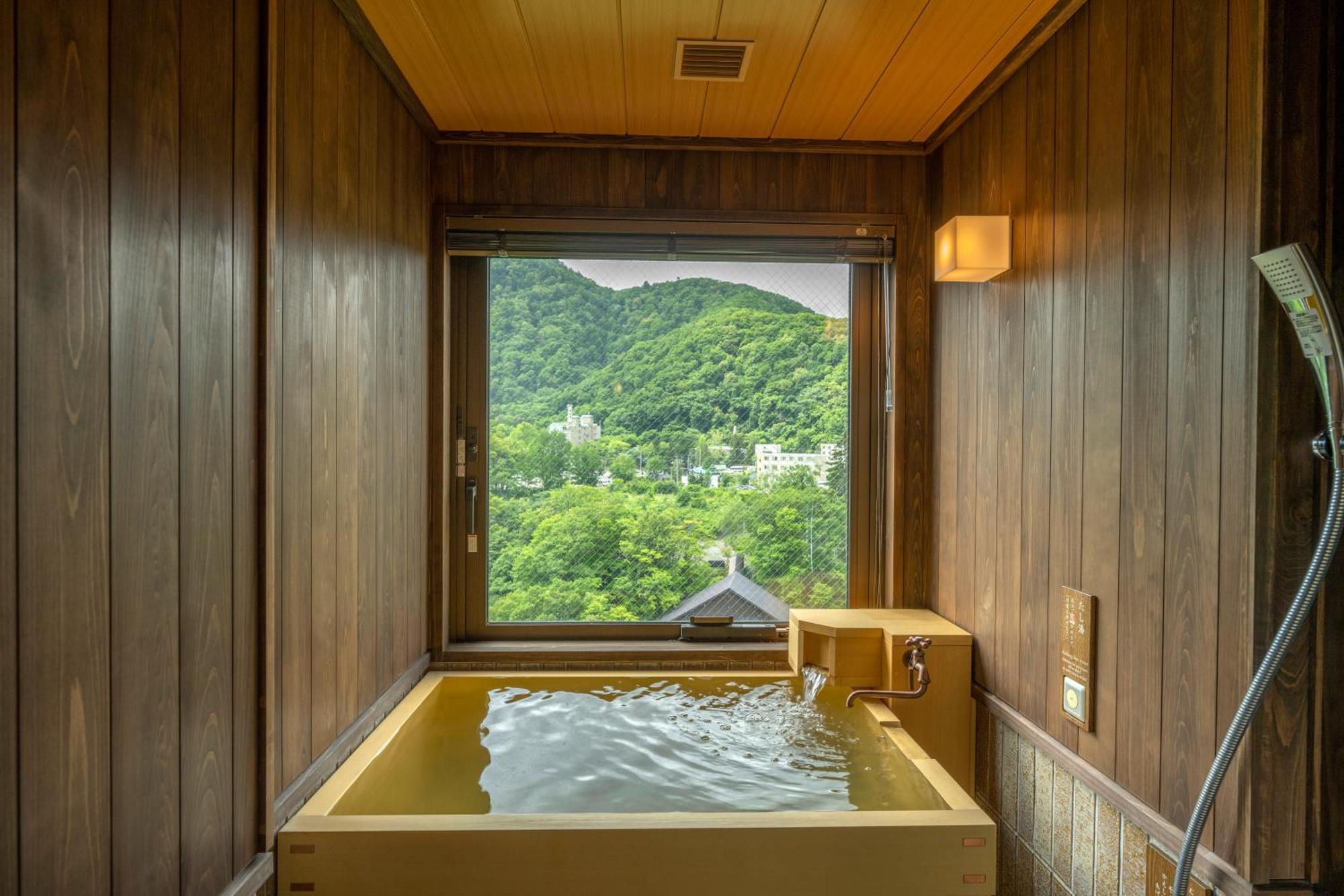 فندق Jozankei Onsen Yurakusoan سابورو المظهر الخارجي الصورة